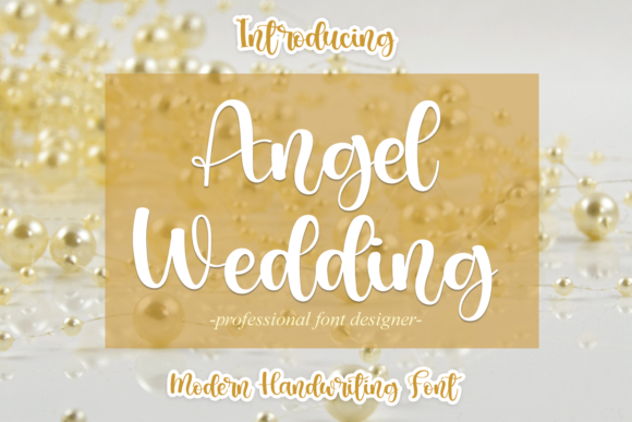 Angel Wedding: A Script Font for Campaign Creativity