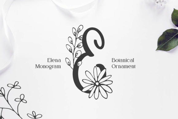 Angelina Monogram: A Decorative Font That Feels Like Hand-Drawn Elegance