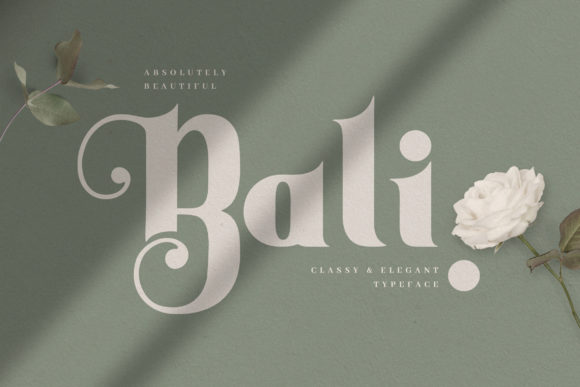Bali: A Serif Font That Elevates Real Business Branding