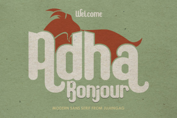 Bonjour Adha: A Modern Sans Serif That Lifts Digital Branding