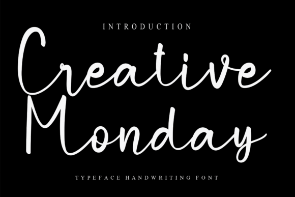 Creative Monday: A Script Font for Editorial Elegance