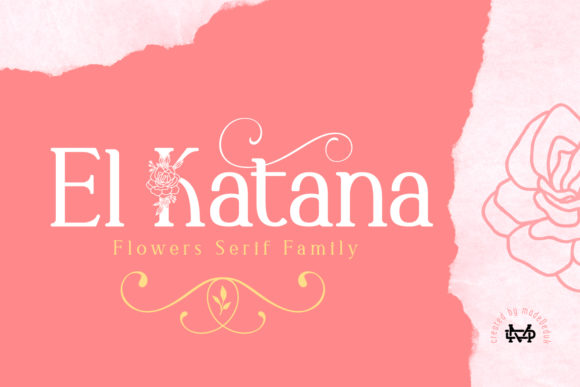 El Katana: A Serif Font That Elevates Your Brand Identity