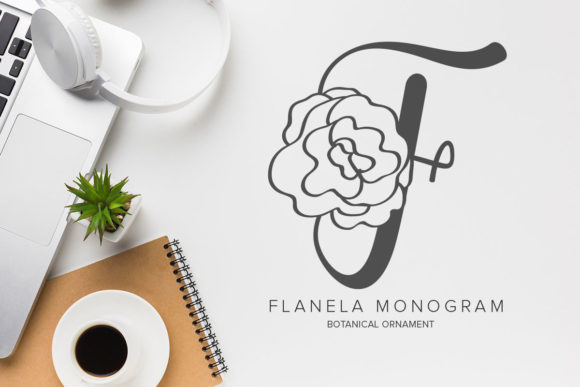 Flanela Monogram: A Decorative Font That Anchors Editorial Mood