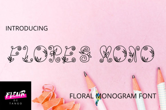 Flores Mono: A Decorative Font That Elevates Campaign Headlines