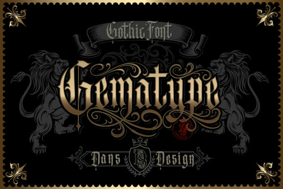 Gematype: A Blackletter That Earns Its Place