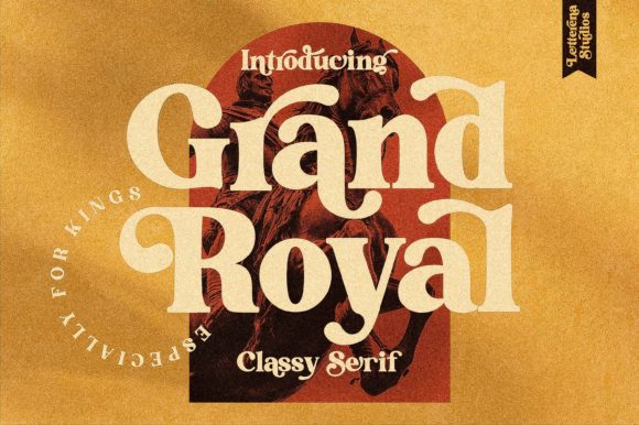 Grand Royal: A Serif Font That Elevates Your Brand Instantly