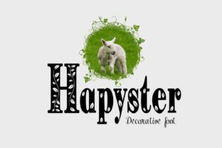 Hapyster: A Decorative Font That Breathes Quiet Confidence
