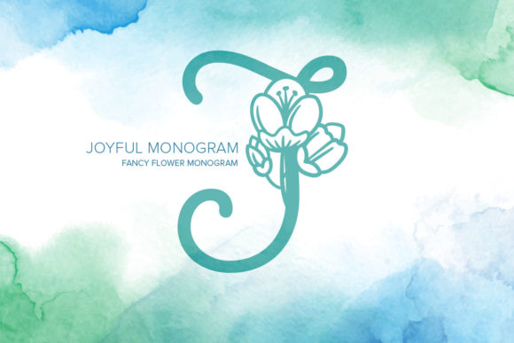 Joyful Monogram: A Decorative Font That Makes Your Brand Feel Thoughtful