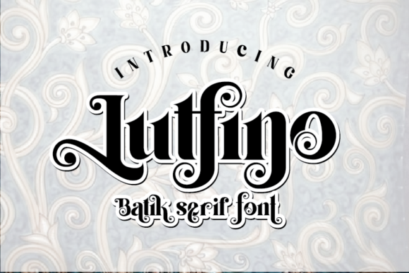 Lutfino: A Serif That Speaks With Quiet Authority