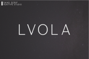 Lvola: A Clean Sans Serif Font for Digital Branding