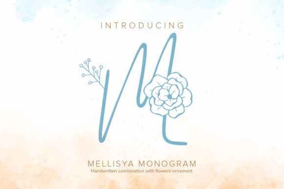 Mellysia Monogram: A Decorative Typeface for Thoughtful Editorial Design