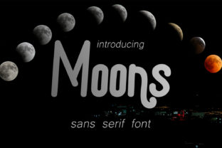 Moons: A Modern Sans Serif Font That Elevates Your Brand