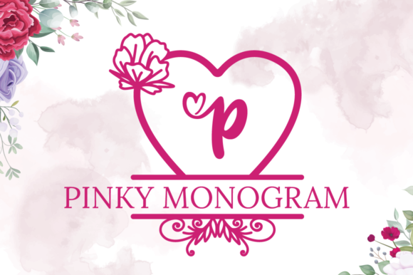 Pinky Monogram: A Decorative Font That Elevates Your Brand