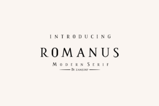 Romanus: A Serif Font That Elevates Digital Branding