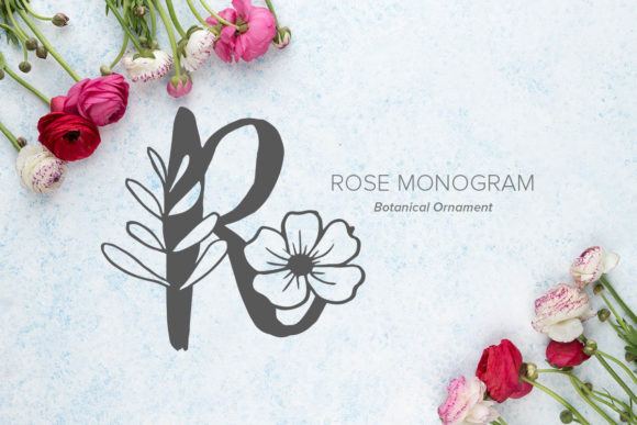 Rose Monogram: A Decorative Font That Makes Your Campaign Feel Intentional