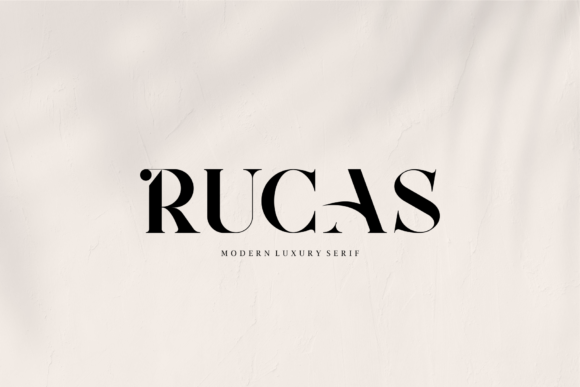 Rucas Serif Font for Professional Branding