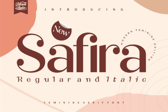 Safira: A Serif Font That Elevates Real Small Business Branding