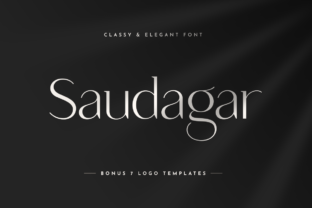 Saudagar: A Modern Calligraphy Font for Real Branding Work