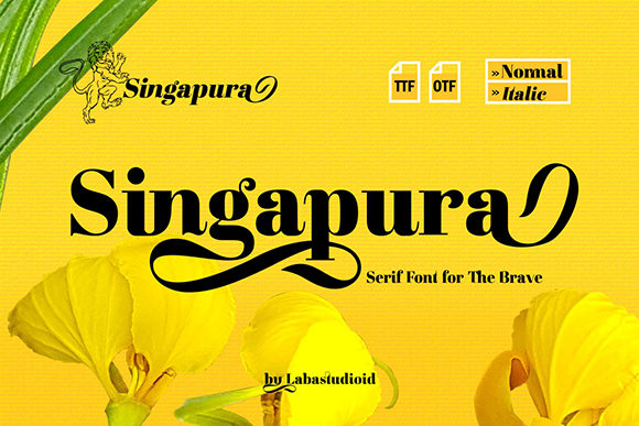 Singapura: A Serif Font That Anchors Editorial Calm
