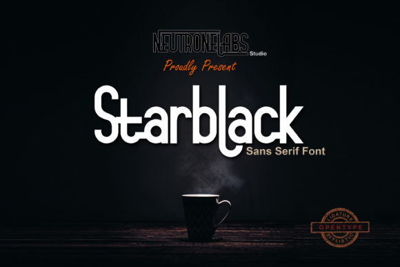 Starblack: A Clean Sans Serif Font for Real Business Branding