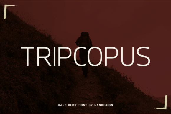 Tripcopus: A Friendly Sans Serif Font for Handmade Creators