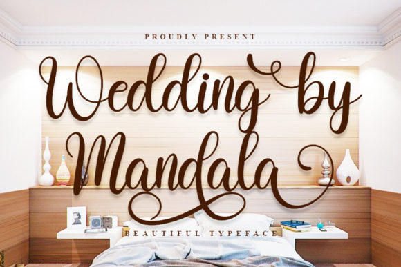 Wedding by Mandala: A Script Font for Editorial Elegance