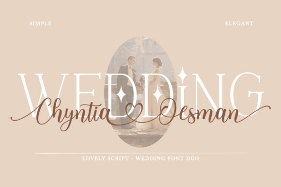 Wedding Chyntia Oesman: A Handwritten Font for Editorial Elegance