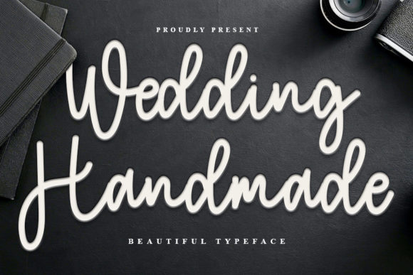 Wedding Handmade: A Timeless Script Font for Digital Design